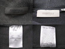 Load image into Gallery viewer, Fear of God フィアーオブゴッド ESSENTIALS 1977 ニットパーカー ブラック RN#090233 XL 中古 46359