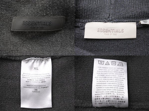 Fear of God フィアーオブゴッド ESSENTIALS 1977 ニットパーカー ブラック RN#090233 XL 中古 46359