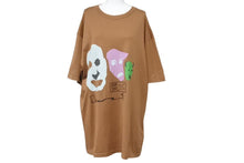 Load image into Gallery viewer, DIOR ディオール トラヴィス・スコット カクタスジャックディオールオーバーサイズTシャツ 283J641B0677 ブラウン 美品 XL 46360