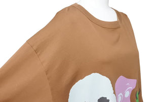 DIOR ディオール トラヴィス・スコット カクタスジャックディオールオーバーサイズTシャツ 283J641B0677 ブラウン 美品 XL 46360