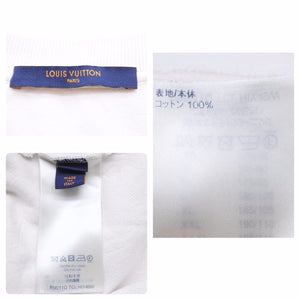 Louis Vuitton ルイヴィトン Tシャツ 半袖シャツ Tシャツ ホワイト 白 モノグラム XXL 21SS HIY49W 美品 中古 46361