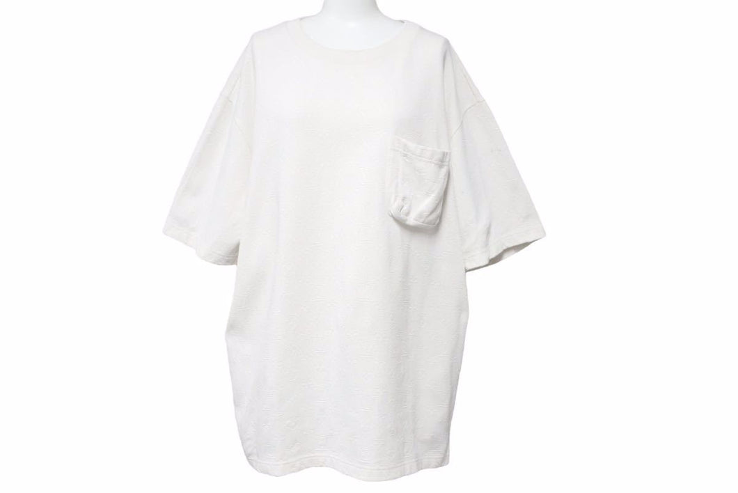 Louis Vuitton ルイヴィトン Tシャツ 半袖シャツ Tシャツ ホワイト 白 モノグラム XXL 21SS HIY49W 美品 中古 46361