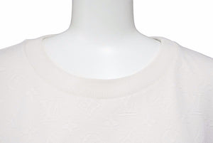 Louis Vuitton ルイヴィトン Tシャツ 半袖シャツ Tシャツ ホワイト 白 モノグラム XXL 21SS HIY49W 美品 中古 46361