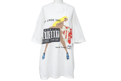 FUTURE × CPFM フューチャー シーピーエム I LOVE YOU Tシャツ ホワイト トップス 半袖 サイズXL 美品 中古 46366
