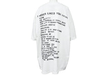 Load image into Gallery viewer, FUTURE × CPFM フューチャー シーピーエム I LOVE YOU Tシャツ ホワイト トップス 半袖 サイズXL 美品 中古 46366