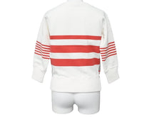 Load image into Gallery viewer, CHANEL シャネル マドモアゼル トレーナー スウェット トップス ボーダー 01A ホワイト レッド 良品 中古 46393