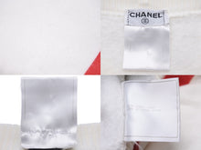 Load image into Gallery viewer, CHANEL シャネル マドモアゼル トレーナー スウェット トップス ボーダー 01A ホワイト レッド 良品 中古 46393