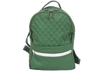 Load image into Gallery viewer, CHANEL シャネル リュックサック バックパック デイパック マトラッセ キルティング ナイロン グリーン 良品 中古 46397