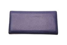 Load image into Gallery viewer, GUCCI グッチ レザーウォレット 長財布 ネイビー ターコイズブルー バイカラー 良好 中古 46402