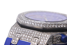 Load image into Gallery viewer, AUDEMARS PIGUET オーデマピゲ ロイヤルオーク オフショアクロノ ブルー 26470ST.00.A030CA フルダイヤ 美品 中古 46408