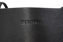 Load image into Gallery viewer, 極美品 JIL SANDER ジルサンダー フォンケース ショルダーバッグ レザー ブラック ロゴ 携帯ケース スマホケース 中古 46424