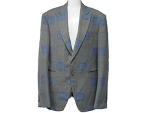 Load image into Gallery viewer, LOUIS VUITTON ルイヴィトン 20SS RECORD CLUB シガレット ジャケット グレー RM201F SQU HIFJ5E サイズ48 美品 中古 46443