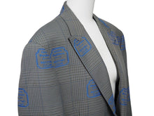 Load image into Gallery viewer, LOUIS VUITTON ルイヴィトン 20SS RECORD CLUB シガレット ジャケット グレー RM201F SQU HIFJ5E サイズ48 美品 中古 46443