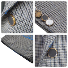 Load image into Gallery viewer, LOUIS VUITTON ルイヴィトン 20SS RECORD CLUB シガレット ジャケット グレー RM201F SQU HIFJ5E サイズ48 美品 中古 46443