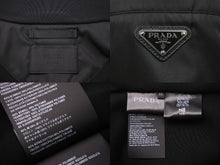 Load image into Gallery viewer, 極美品 PRADA プラダ 21AW リナイロン ディテール フリース ジャケット UJL189_1YFJ_F0806_S_212 ブラック サイズXL 中古 46445