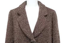 Load image into Gallery viewer, 極美品 CHANEL シャネル 97年 ツイード ジャケット ボルドー ココマーク ロゴ アウター P09217V05806 サイズ36 中古 46447