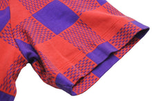 Load image into Gallery viewer, LOUISVUITTON ルイヴィトン 12SS マサイチェック ダミエ 半袖Tシャツ レッド ブルー トップス ロゴ サイズM 美品 中古 46452