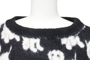 [USED/中古]CELINE セリーヌ ニット・セーター ブラック コットン、ウール XS 2A96W531Q  Bランク 中古 46456
