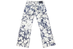Louis vuitton ルイヴィトン 19SS ポピードロシー フレア デニム パンツ ブリーチ HGD93WLVE ブルー サイズ28 美品 中古 46458