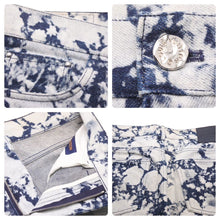 Load image into Gallery viewer, Louis vuitton ルイヴィトン 19SS ポピードロシー フレア デニム パンツ ブリーチ HGD93WLVE ブルー サイズ28 美品 中古 46458