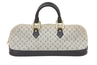 LOUIS VUITTON ルイヴィトン モノグラム ミニ アルマロン ブラウン M92206 美品 中古品 46470