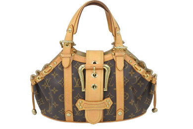 LouisVuitton ルイヴィトン テダ PM 斜め掛け トートバッグ ハンドバッグ M92399 PVC レザー 良品 中古 46479