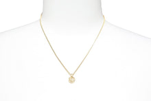 Load image into Gallery viewer, DIOR ディオール CDネックレス ロゴ メタルゴールド ゴールド 3.6g 良品 中古品 46489