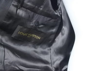 Load image into Gallery viewer, LouisVuitton ルイヴィトン ライダースジャケット RM082MNLJ50KID ゴートスキン アセテート レーヨン ブラウン 46 美品 中古 46502