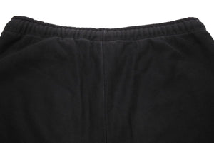 VETEMENTS × Champion ヴェトモン チャンピオン 17SS サイドロゴ スウェット パンツ WSS17CH12 ブラック サイズS 美品 中古 46535 