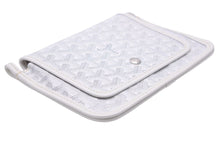 Load image into Gallery viewer, 新品同様 GOYARD ゴヤール Plumet プリュメ ショルダーバッグ 斜めがけポシェット ストラップ無し PVC レザー ホワイト 中古 46539
