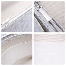Load image into Gallery viewer, 新品同様 GOYARD ゴヤール Plumet プリュメ ショルダーバッグ 斜めがけポシェット ストラップ無し PVC レザー ホワイト 中古 46539