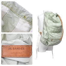 Load image into Gallery viewer, JIL SANDER ジルサンダー Climb Backpack Lg green オリーブ バックパック ナイロン 中古 46547