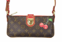 Load image into Gallery viewer, LOUIS VUITTON ルイヴィトン モンシェリー ハンドバッグ モノグラムチェリー 村上隆 M95000 美品 中古 46599