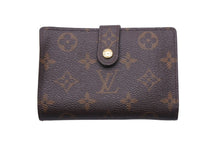 Load image into Gallery viewer, LouisVuitton ルイヴィトン ヴィエノワ 二つ折り財布 M61663 TH0021 モノグラムキャンバス ブラウン ゴールド 良品 中古 46569