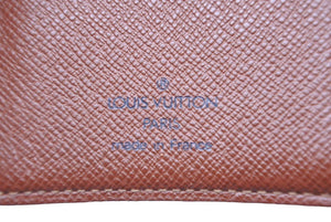 LouisVuitton ルイヴィトン ヴィエノワ 二つ折り財布 M61663 TH0021 モノグラムキャンバス ブラウン ゴールド 良品 中古 46569