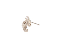 Load image into Gallery viewer, CHANEL シャネル ピアス ココマーク ゴールド ラインストーン C21A刻印 美品 中古 46618