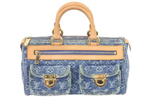 Load image into Gallery viewer, LOUIS VUITTON ルイヴィトン ハンドバッグ ネオスピーディ モノグラムデニム デニム M95019 美品 中古 46626