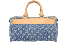 Load image into Gallery viewer, LOUIS VUITTON ルイヴィトン ハンドバッグ ネオスピーディ モノグラムデニム デニム M95019 美品 中古 46626