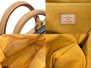 LOUIS VUITTON ルイヴィトン ハンドバッグ ネオスピーディ モノグラムデニム デニム M95019 美品 中古 46626