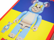 Load image into Gallery viewer, BE@RBRICK TOM Classic Color 100％ &amp; 400% TOM AND JERRY MEDICOM TOY ベアブリック トムとジェリー 46639