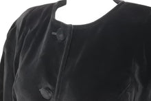 Load image into Gallery viewer, FENDI フェンディ セットアップ ジャケット スカート ヴィンテージ コットン モダクリル ブラック サイズ40 美品 中古 46647