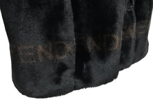 Load image into Gallery viewer, FENDI フェンディ ファーコート ジャケット 31.534519 04042 アクリル ポリエステル ブラック ブラウン 美品 中古 46649