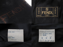 Load image into Gallery viewer, FENDI フェンディ ファーコート ジャケット 31.534519 04042 アクリル ポリエステル ブラック ブラウン 美品 中古 46649
