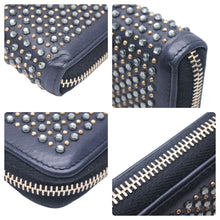 Load image into Gallery viewer, CHANEL シャネル 財布 長財布 スワロフスキー 22番 2016年 ココマークブラック ゴールド金具 美品 中古 46661