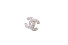 Load image into Gallery viewer, 極美品 CHANEL シャネル ココマーク ラインストーン ピアス ロゴ アクセサリー ジュエリー 小物 中古 46669