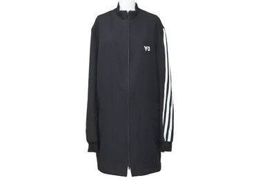 極美品 Y-3 ワイスリー ジャケット M CH1 TRACK TOP - STRIPES HG6076 ブラック ホワイト サイズS 中古 46684