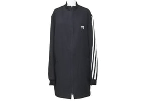 極美品 Y-3 ワイスリー ジャケット M CH1 TRACK TOP - STRIPES HG6076 ブラック ホワイト サイズS 中古 46684