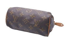 Load image into Gallery viewer, LOUIS VUITTON ルイヴィトン ミニスピーディ ハンドバッグ モノグラム ブラウン レザー M41534 中古 46692