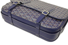 Load image into Gallery viewer, GOYARD ゴヤール ブラック ヴェルヴェデール GM 斜め掛けショルダーバッグ ネイビー 美品 中古 46722