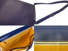 Load image into Gallery viewer, GOYARD ゴヤール ブラック ヴェルヴェデール GM 斜め掛けショルダーバッグ ネイビー 美品 中古 46722